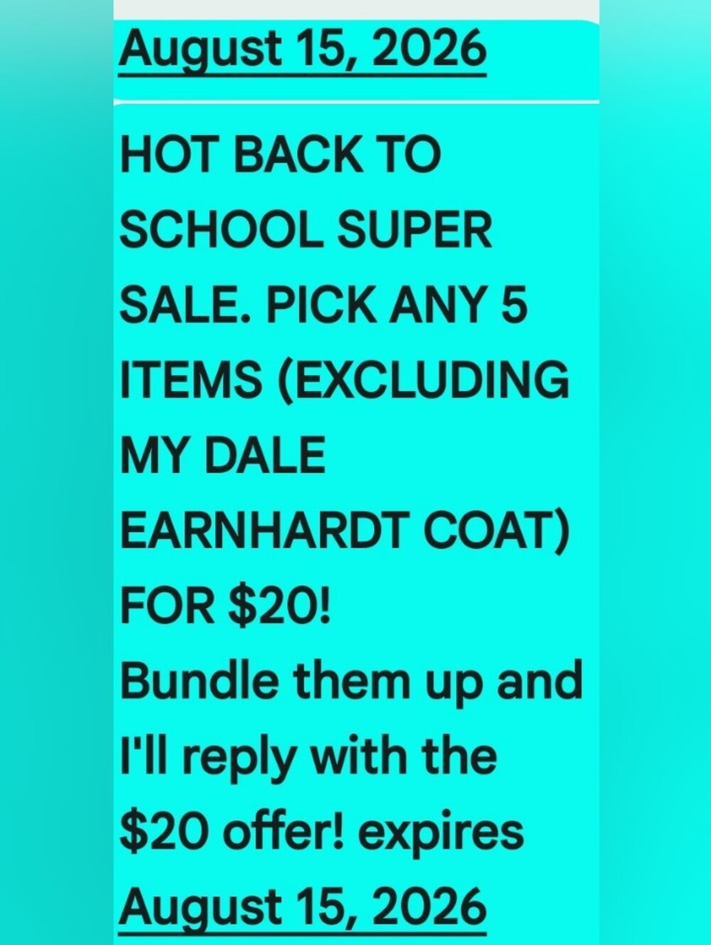 SUPER BACK TO SCHOOL CLOSET SAVINGS! (2026)
